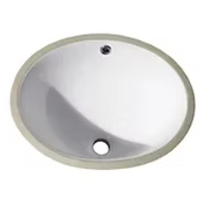 HBS1512 Oval Undermount Bathroom Sink