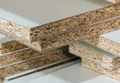 Laminate over particleboard